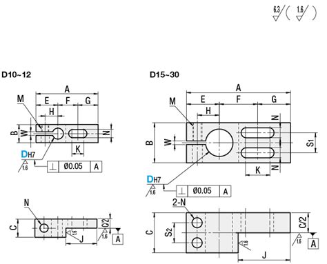 slotted hole dimensions|INTERNATIONAL ISO STANDARD 15786.